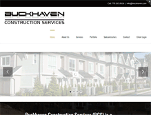 Tablet Screenshot of buckhaven.com